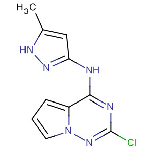 918538-06-4  Pyrrolo[2,1-f][1,2,4]triazin-4-amine,2-chloro-N-(5-methyl-1H-pyrazol-3-yl)-