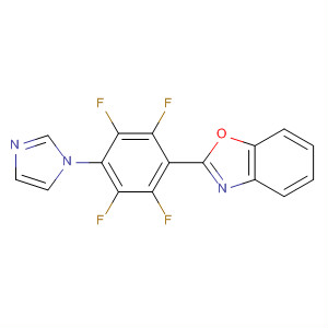 918621-49-5  Benzoxazole, 2-[2,3,5,6-tetrafluoro-4-(1H-imidazol-1-yl)phenyl]-