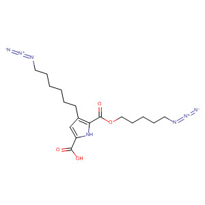 918625-17-9  1H-Pyrrole-2,5-dicarboxylic acid, 3-(6-azidohexyl)-, 5-(5-azidopentyl)ester
