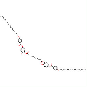 918626-32-1  Decanedioic acid,1,10-bis[7-oxo-4-[[4-(pentadecyloxy)benzoyl]oxy]-1,3,5-cycloheptatrien-1-yl] ester