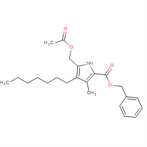 918632-02-7  1H-Pyrrole-2-carboxylic acid, 5-[(acetyloxy)methyl]-4-heptyl-3-methyl-,phenylmethyl ester