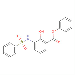 918632-69-6  Benzoic acid, 2-hydroxy-3-[(phenylsulfonyl)amino]-, phenyl ester