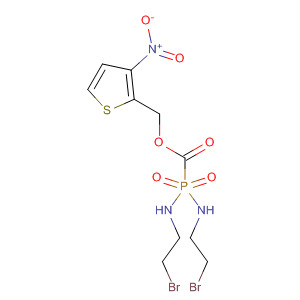 918633-29-1  Phosphorodiamidic acid, N,N'-bis(2-bromoethyl)-,(3-nitro-2-thienyl)methyl ester