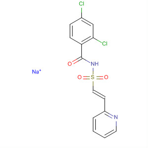 918635-32-2  Benzamide, 2,4-dichloro-N-[[(1E)-2-(2-pyridinyl)ethenyl]sulfonyl]-,sodium salt (1:1)