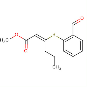 918637-57-7  2-Hexenoic acid, 3-[(2-formylphenyl)thio]-, methyl ester, (2E)-