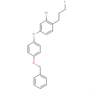 918645-11-1  Benzene, 1-[[3-chloro-4-(3-iodopropyl)phenyl]thio]-4-(phenylmethoxy)-