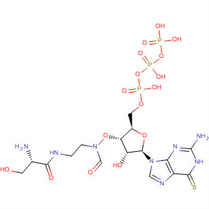 918656-36-7  Guanosine 5'-(tetrahydrogen triphosphate), 6-thio-,3'-[N-[2-[[(2S)-2-amino-3-hydroxy-1-oxopropyl]amino]ethyl]carbamate]