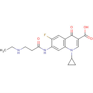 918659-34-4  3-Quinolinecarboxylic acid,1-cyclopropyl-7-[[2-(ethylamino)ethyl]formylamino]-6-fluoro-1,4-dihydro-4-oxo-