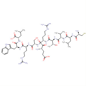 918781-70-1  L-Leucine,L-cysteinyl-L-leucyl-L-valyl-L-threonyl-L-a-glutamyl-L-arginyl-L-seryl-L-arginyl-L-tryptophyl-