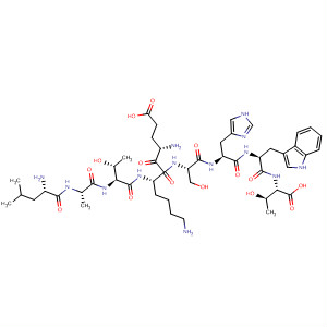 918784-20-0  L-Threonine,L-leucyl-L-alanyl-L-threonyl-L-a-glutamyl-L-lysyl-L-seryl-L-histidyl-L-tryptophyl-