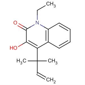918785-21-4  2(1H)-Quinolinone, 4-(1,1-dimethyl-2-propen-1-yl)-1-ethyl-3-hydroxy- 918785-21-4  2(1H)-Quinolinone, 4-(1,1-dimethyl-2-propen-1-yl)-1-ethyl-3-hydroxy-