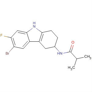 918792-72-0  Propanamide,N-(6-bromo-7-fluoro-2,3,4,9-tetrahydro-1H-carbazol-3-yl)-2-methyl-