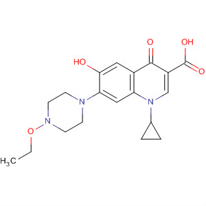 918797-00-9  3-Quinolinecarboxylic acid,1-cyclopropyl-7-(4-ethylhydroxy-1-piperazinyl)-1,4-dihydro-6-hydroxy-4-oxo-