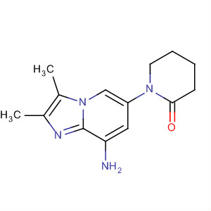 918798-16-0  2-Piperidinone, 1-(8-amino-2,3-dimethylimidazo[1,2-a]pyridin-6-yl)-