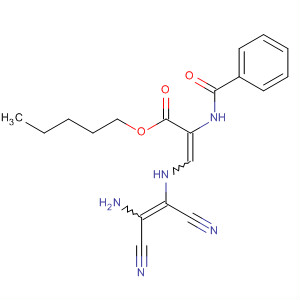 918798-43-3  2-Propenoic acid,3-[(2-amino-1,2-dicyanoethenyl)amino]-2-(benzoylamino)-, pentyl ester