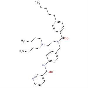 918799-58-3  3-Pyridinecarboxamide,N-[4-[[[2-(dibutylamino)ethyl](4-pentylbenzoyl)amino]methyl]phenyl]-