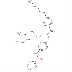 918799-59-4  4-Pyridinecarboxamide,N-[4-[[[2-(dibutylamino)ethyl](4-pentylbenzoyl)amino]methyl]phenyl]-
