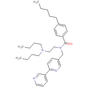 918799-66-3  Benzamide,N-([2,3'-bipyridin]-5-ylmethyl)-N-[2-(dibutylamino)ethyl]-4-pentyl-