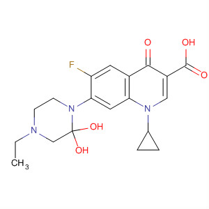 918799-91-4  3-Quinolinecarboxylic acid,1-cyclopropyl-7-(4-ethyldihydroxy-1-piperazinyl)-6-fluoro-1,4-dihydro-4-oxo-
