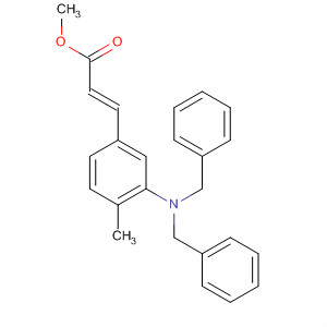 918812-94-9  2-Propenoic acid, 3-[3-[bis(phenylmethyl)amino]-4-methylphenyl]-,methyl ester, (2E)-