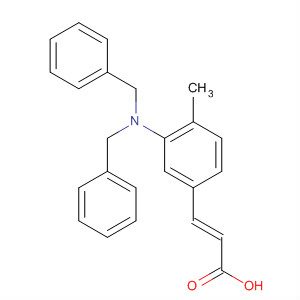 918812-95-0  2-Propenoic acid, 3-[3-[bis(phenylmethyl)amino]-4-methylphenyl]-, (2E)-