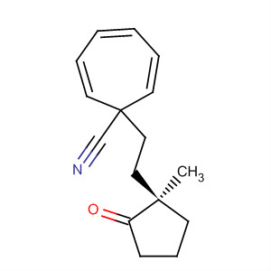 918813-48-6  2,4,6-Cycloheptatriene-1-carbonitrile,1-[2-[(1R)-1-methyl-2-oxocyclopentyl]ethyl]-