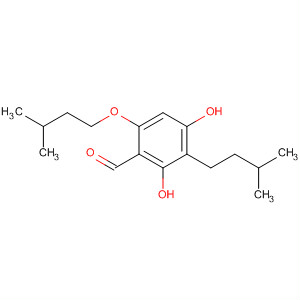 918814-66-1  Benzaldehyde, 2,4-dihydroxy-6-(3-methylbutoxy)-3-(3-methylbutyl)-
