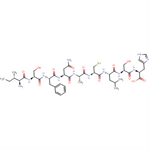 918816-14-5  L-Histidine,L-isoleucyl-L-seryl-L-phenylalanyl-L-asparaginyl-L-alanyl-L-cysteinyl-L-leucyl-L-seryl-