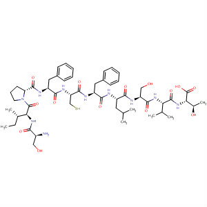 918818-89-0  L-Threonine,L-seryl-L-isoleucyl-L-prolyl-L-phenylalanyl-L-cysteinyl-L-phenylalanyl-L-leucyl-L-seryl-L-valyl-