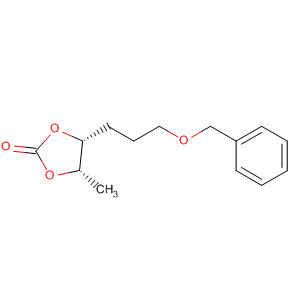 918819-00-8  1,3-Dioxolan-2-one, 4-methyl-5-[3-(phenylmethoxy)propyl]-, (4S,5R)-