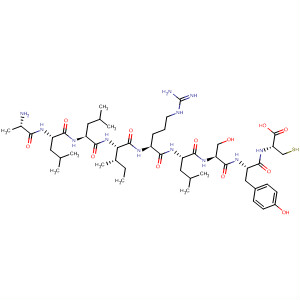 918819-42-8  L-Cysteine,L-alanyl-L-leucyl-L-leucyl-L-isoleucyl-L-arginyl-L-leucyl-L-seryl-L-tyrosyl-