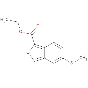 918821-63-3  2-Benzofurancarboxylic acid, 5-(methylthio)-, ethyl ester