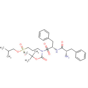918825-07-7  D-Phenylalaninamide,N-[(1,1-dimethylethoxy)carbonyl]-L-phenylalanyl-N-[3-[(2-methylpropoxy)sulfonyl]propyl]-