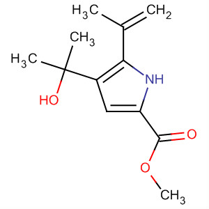 918827-34-6  1H-Pyrrole-2-carboxylic acid,4-(1-hydroxy-1-methylethyl)-5-(1-methylethenyl)-, methyl ester