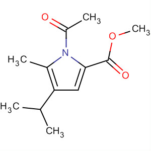918827-37-9  1H-Pyrrole-2-carboxylic acid, 1-acetyl-5-methyl-4-(1-methylethyl)-,methyl ester