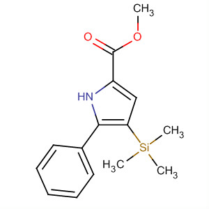 918827-40-4  1H-Pyrrole-2-carboxylic acid, 5-phenyl-4-(trimethylsilyl)-, methyl ester