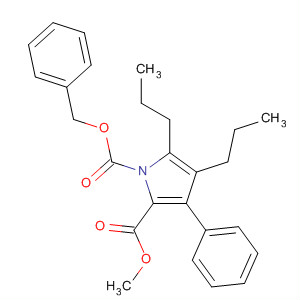918827-44-8  1H-Pyrrole-1,2-dicarboxylic acid, 3-phenyl-4,5-dipropyl-, 2-methyl1-(phenylmethyl) ester