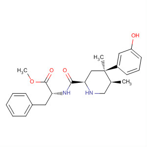 918829-81-9  D-Phenylalanine,N-[[(2R,4R,5R)-4-(3-hydroxyphenyl)-4,5-dimethyl-2-piperidinyl]carbonyl]-, methyl ester
