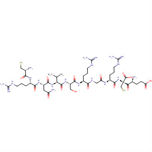 918866-23-6  L-Cysteine,L-cysteinyl-L-arginyl-L-asparaginyl-L-valyl-L-seryl-L-arginylglycyl-L-arginyl-L-a-glutamyl-