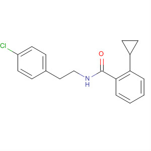 918867-70-6  Benzamide, N-[2-(4-chlorophenyl)ethyl]-2-cyclopropyl-