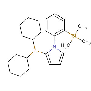 918869-84-8  1H-Pyrrole, 2-(dicyclohexylphosphino)-1-[2-(trimethylsilyl)phenyl]-
