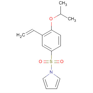 918871-14-4  1H-Pyrrole, 1-[[3-ethenyl-4-(1-methylethoxy)phenyl]sulfonyl]-