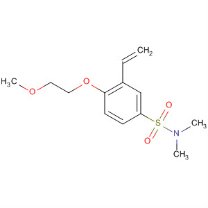918871-18-8  Benzenesulfonamide, 3-ethenyl-4-(2-methoxyethoxy)-N,N-dimethyl-
