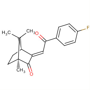 918872-62-5  Bicyclo[2.2.1]heptan-2-one,3-[2-(4-fluorophenyl)-2-oxoethylidene]-1,7,7-trimethyl-, (1S,3E,4R)-