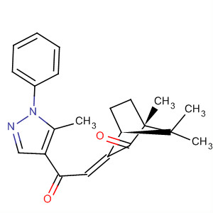 918872-73-8  Bicyclo[2.2.1]heptan-2-one,1,7,7-trimethyl-3-[2-(5-methyl-1-phenyl-1H-pyrazol-4-yl)-2-oxoethylidene]-, (1R,3E,4S)-