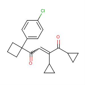 918873-43-5  2-Butene-1,4-dione, 4-[1-(4-chlorophenyl)cyclobutyl]-1,2-dicyclopropyl-