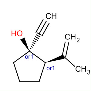 918875-25-9  Cyclopentanol, 1-ethynyl-2-(1-methylethenyl)-, (1R,2R)-rel-