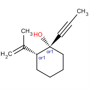 918875-31-7  Cyclohexanol, 2-(1-methylethenyl)-1-(1-propyn-1-yl)-, (1R,2R)-rel-