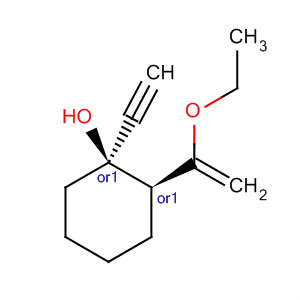 918875-42-0  Cyclohexanol, 2-(1-ethoxyethenyl)-1-ethynyl-, (1R,2S)-rel-