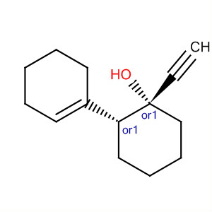 918875-52-2  Cyclohexanol, 2-(1-cyclohexen-1-yl)-1-ethynyl-, (1R,2R)-rel-